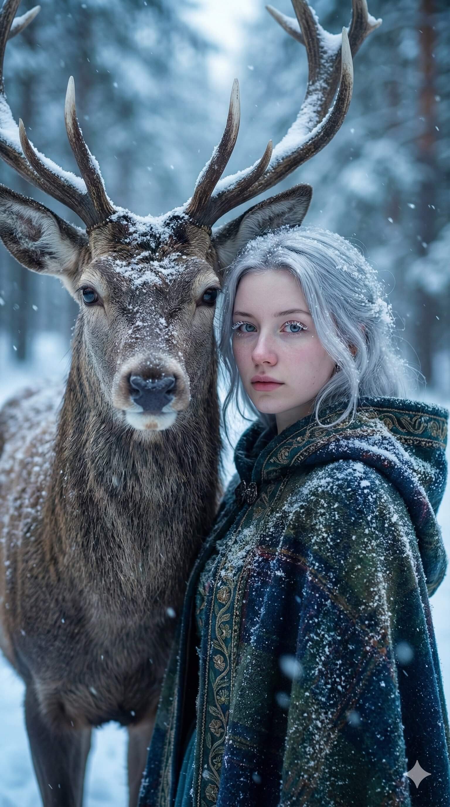 The Girl and the Stag